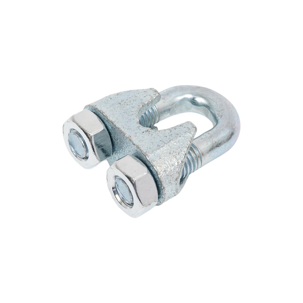 Изображение товара Зажим для стальных канатов STARFIX М12 DIN 741 оцинкованный слоник