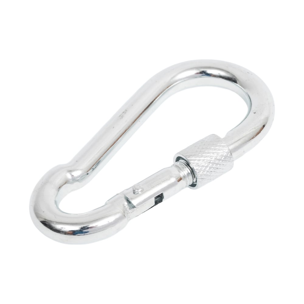 Изображение товара Карабин с фиксатором STARFIX М8 DIN 5299 D оцинкованный 80 мм