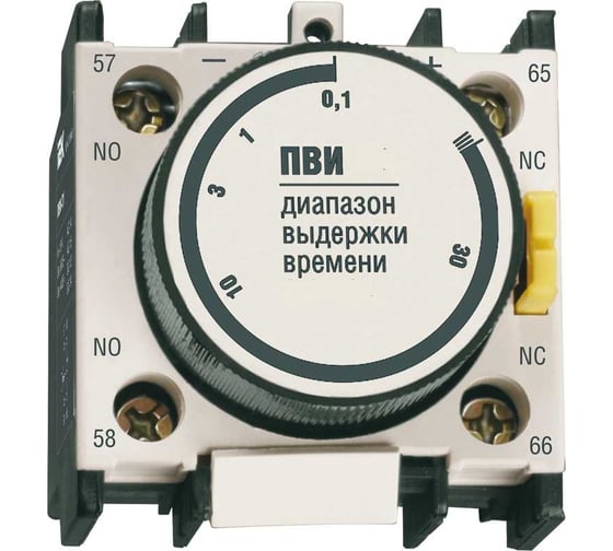 Изображение товара Приставка IEK ПВИ 22 10-180 сек KPV20-11-2