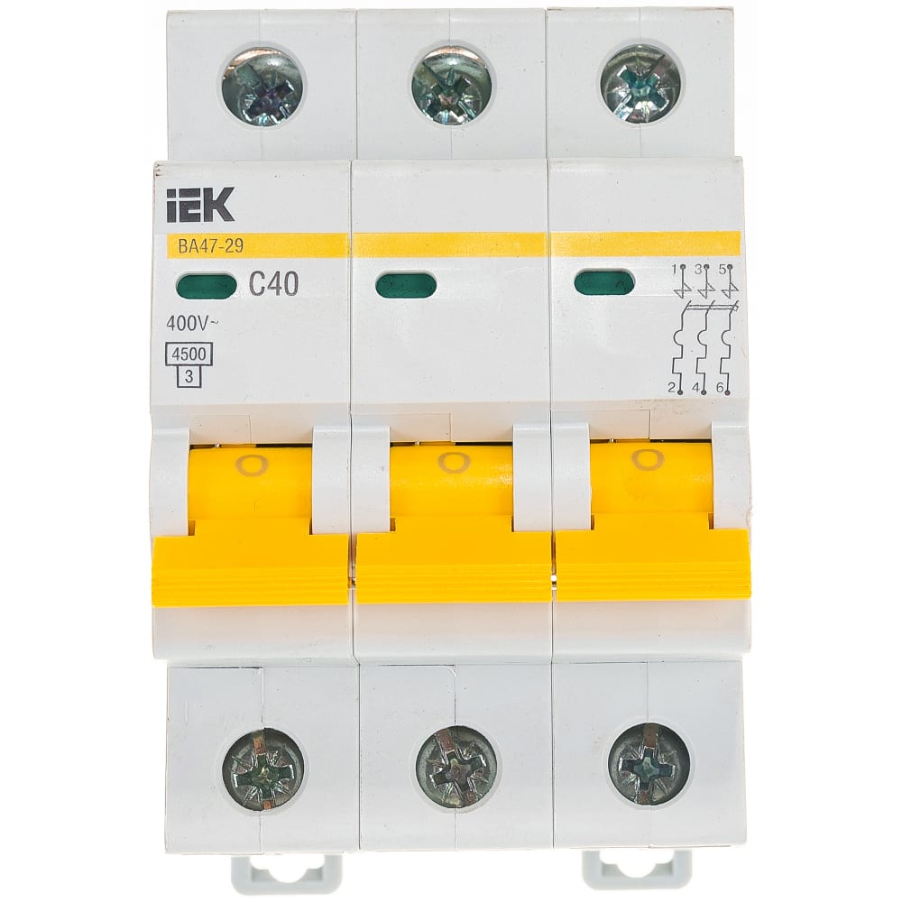 Автомат IEK - MVA20-3-040-C