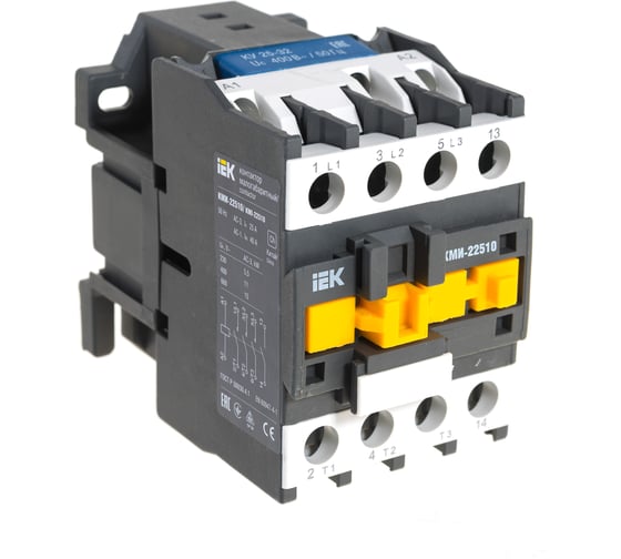 Изображение товара Автоматический 3-полюсный выключатель IEK ВА47-29М MVA21-3-025-C