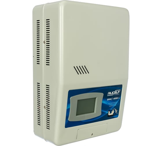 Изображение товара Релейный стабилизатор напряжения RUCELF SRW II-6000-L 00001379
