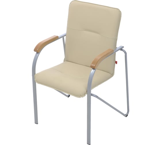 Изображение товара Стул Фабрикант Самба BOX2 искусственная кожа DO №122 кремовый Бук 1007 AL X1505567