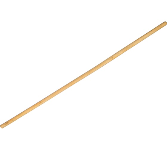 Изображение товара Черенок березовый для щеток, грабель (1300 мм; 25 мм) первый сорт РОС 76908