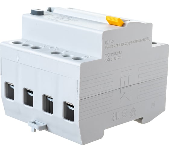 Изображение товара УЗО IEK MDV10-4-040-100 ВД1-63