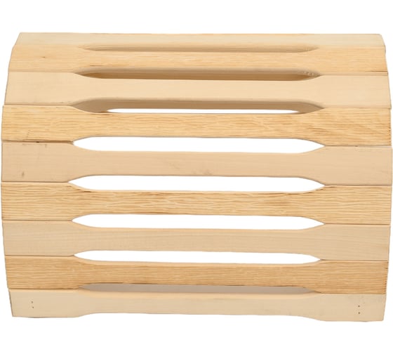 Изображение товара Настенный абажур для светильника Банная линия Капучино 31х25 см, липа 12-558