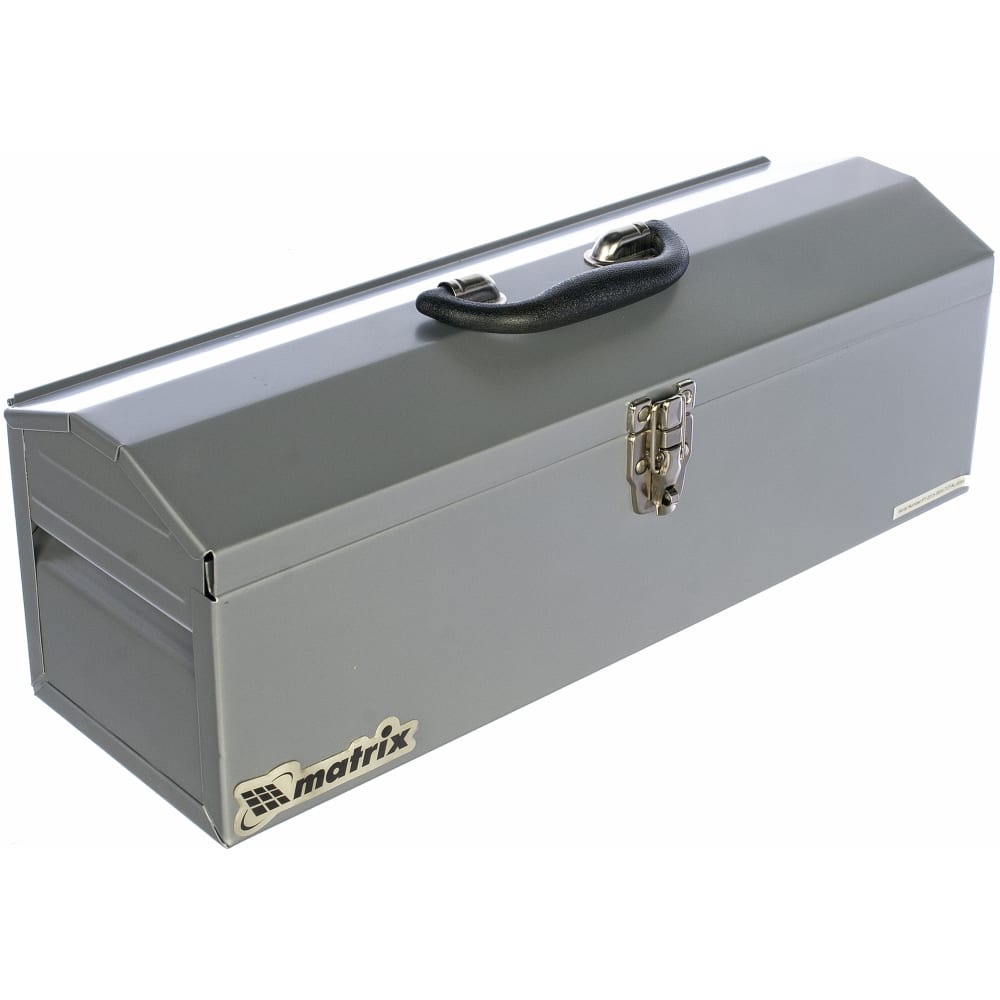 Металлический ящик для инструмента MATRIX двухъярусный металлический ящик для инструмента yato