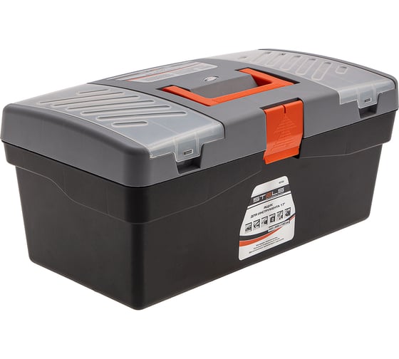 Изображение товара Ящик для инструмента (420х220х180 мм; 17") STELS пластик 90704