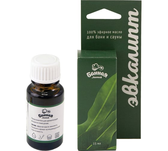 Изображение товара Эфирное масло Банная линия Эвкалипт 15 мл 11-486