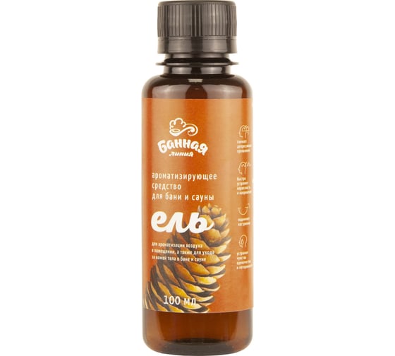Изображение товара Ароматизатор Банная линия Ель 100 мл 11-521