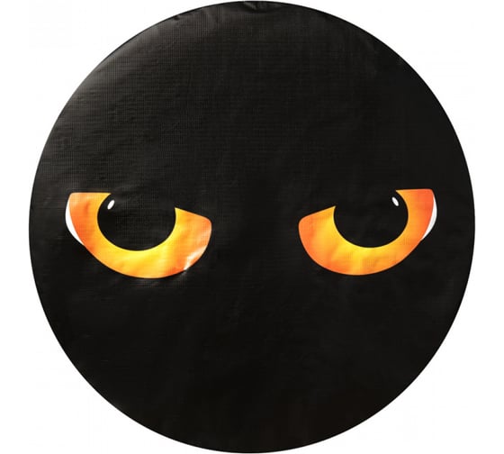 Изображение товара Чехол запасного колеса SKYWAY Глаза R15 диаметр 67см, экокожа/полиэстер S06301088