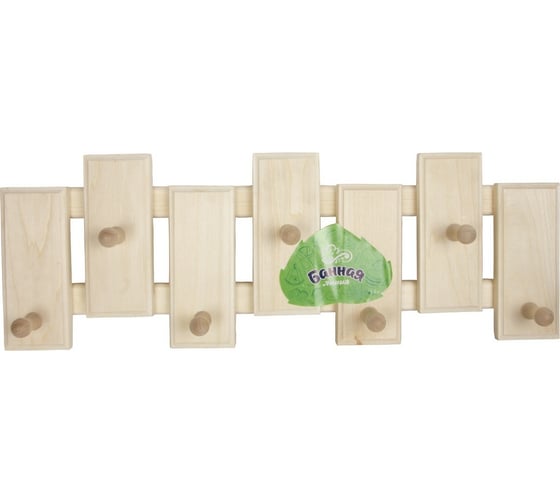 Изображение товара Вешалка Банная линия Домино 7-ми рожковая 12-514