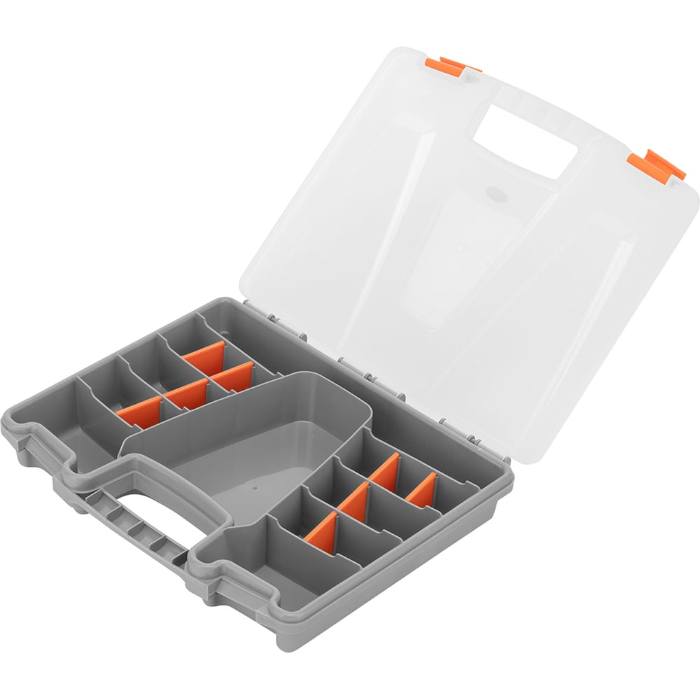 Изображение товара Пластиковый органайзер для мелочей STELS 90707 310х250х50 мм с 19 отделениями