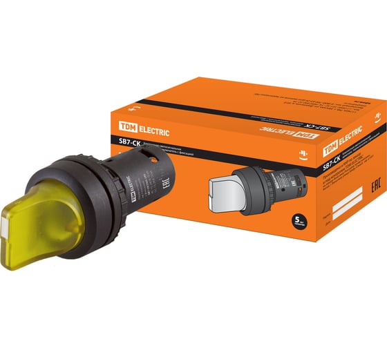 Изображение товара Переключатель на 3 положения с фиксацией TDM ELECTRIC SQ0746-0070