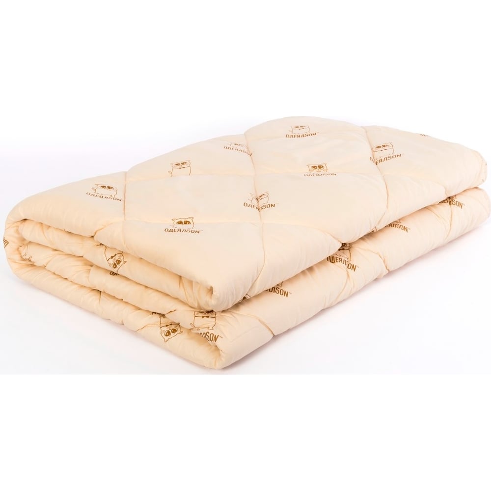 Стеганое одеяло Мягкий сон одеяло стеганое легкое белое золото 172x205 belashoff