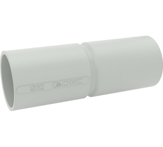 Изображение товара Муфта соединительная труба-труба с ограничителем для жестких труб DKC 10 шт d32 54932DIY