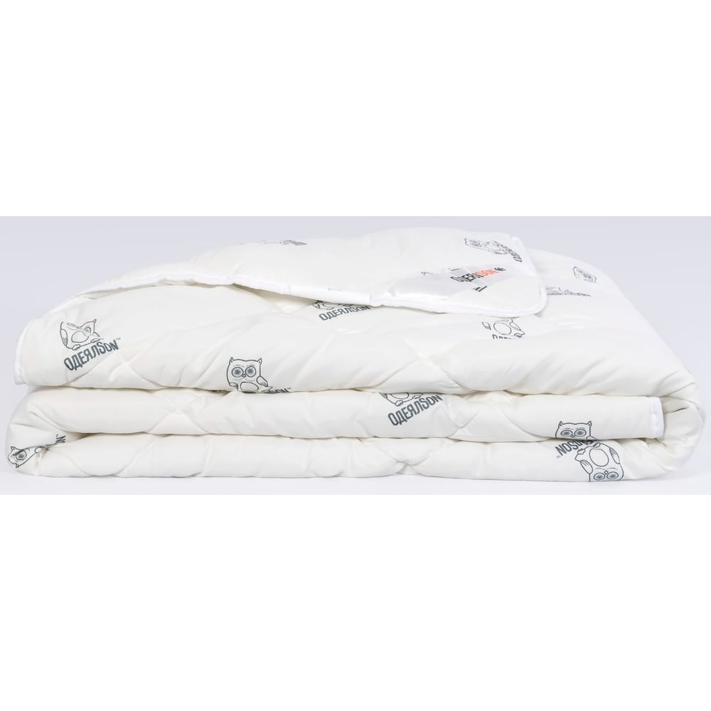 Стеганое одеяло Мягкий сон, размер 172х205, цвет бежевый