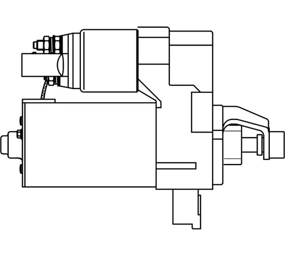 Изображение товара Стартер для автомобилей VAG A6 /A7 2.8FSI 1,7кВт StartVOLT LSt 1861