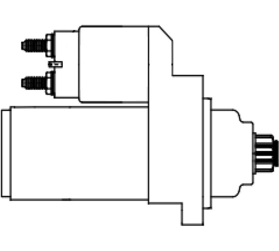 Изображение товара Стартер для автомобилей Nissan X-Trail T30 /Primera 2.2dCi 1,7кВт StartVOLT LSt 1422