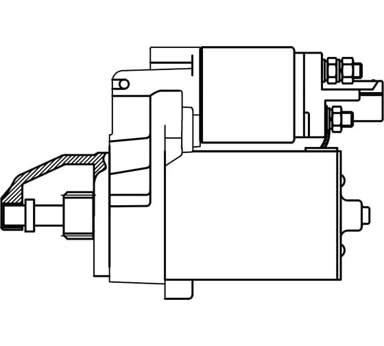 Изображение товара Стартер для автомобилей VAG A6 2.4i 1,2кВт StartVOLT LSt 1857