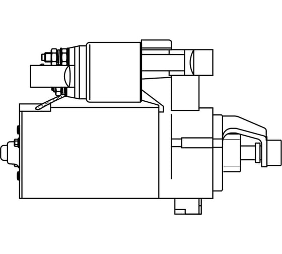 Изображение товара Стартер для автомобилей VAG A6 /Q5 3.0TDI 2,5кВт StartVOLT LSt 1878