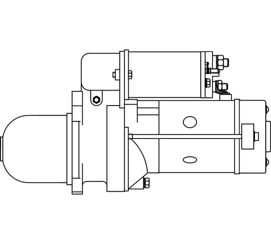 Изображение товара Стартер для автомобилей КАМАЗ 4308/Faw/Higer/Dong Feng с дв. Cummins 4BT/6BT 24В 4кВт StartVOLT LSt 0725