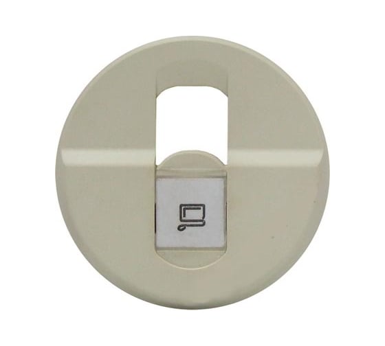 Изображение товара Лицевая панель Legrand Программа Celiane розетки RJ 45 Кат. № 0 673 44/45 слоновая кость 066235