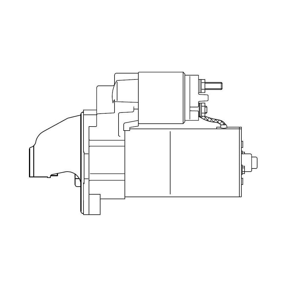 Изображение товара Стартер для Fiat Ducato 2.3JTD 1,7кВт StartVOLT LSt 1622 надежный запуск