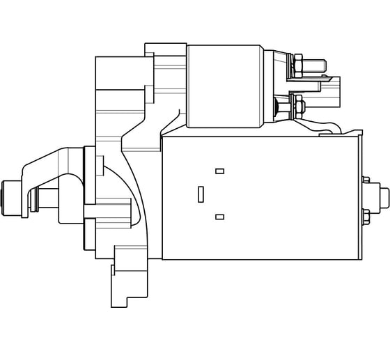 Изображение товара Стартер для автомобилей Hyundai Starex 2.5CRDi 2,2кВт StartVOLT LSt 0809