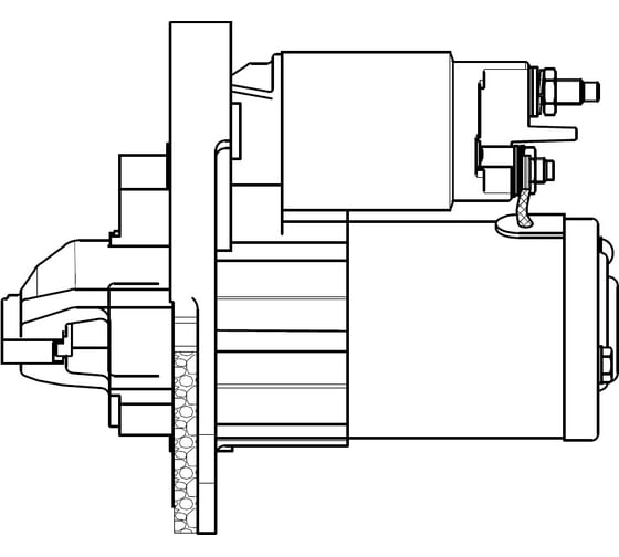 Изображение товара Стартер для автомобилей Nissan Qashqai II /Renault Clio 1.2TCe 0,9кВт StartVOLT LSt 1458