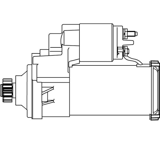 Изображение товара Стартер для автомобилей VAG Golf VII /Tiguan 1.4TSI 1,4кВт StartVOLT LSt 1827
