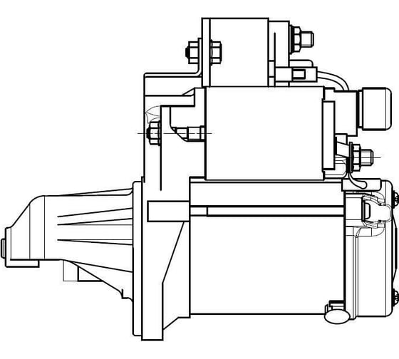Изображение товара Стартер для автомобилей Subaru XV /Forester 2.0i CVT 1,6кВт StartVOLT LSt 2220