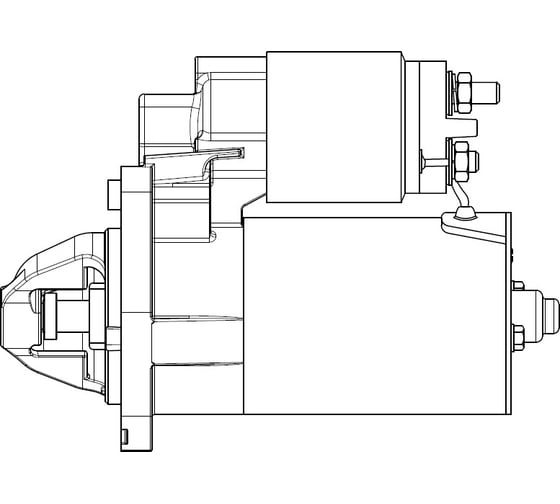 Изображение товара Стартер для автомобилей Fiat Albea /Doblo 1.6i 1,1кВт StartVOLT LSt 1618