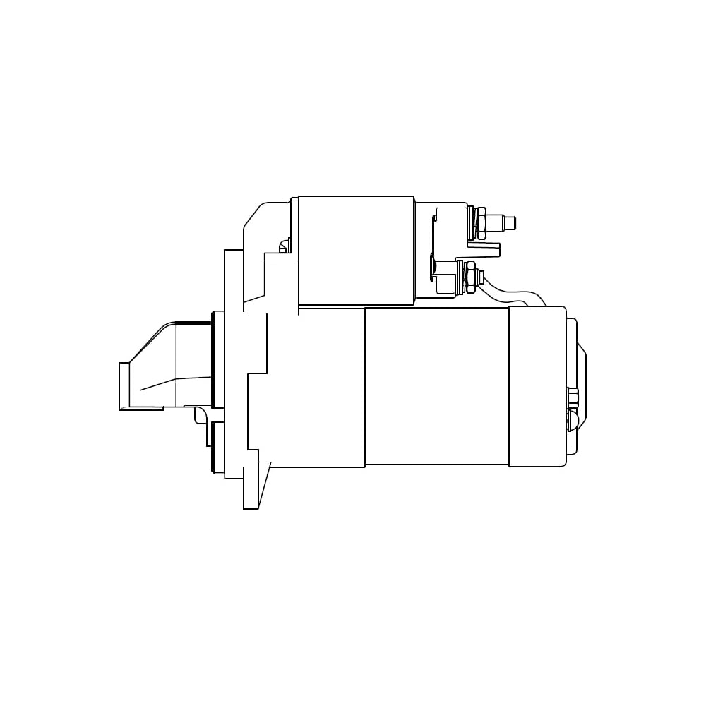 Изображение товара Стартер для автомобилей Nissan Renault Opel 12В 2,2кВт LSt 1419 StartVOLT