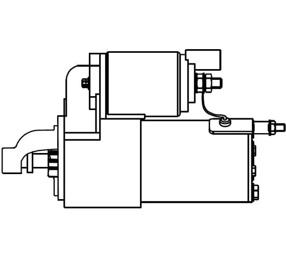 Изображение товара Стартер для автомобилей Hyundai Santa Fe /Kia Sorento 3.0i/3.3i 1,2кВт StartVOLT LSt 0835