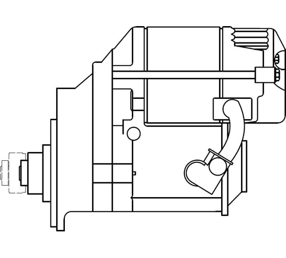 Изображение товара Стартер для автомобилей Lexus GS /Toyota Supra 3.0i 1,4кВт StartVOLT LSt 1936