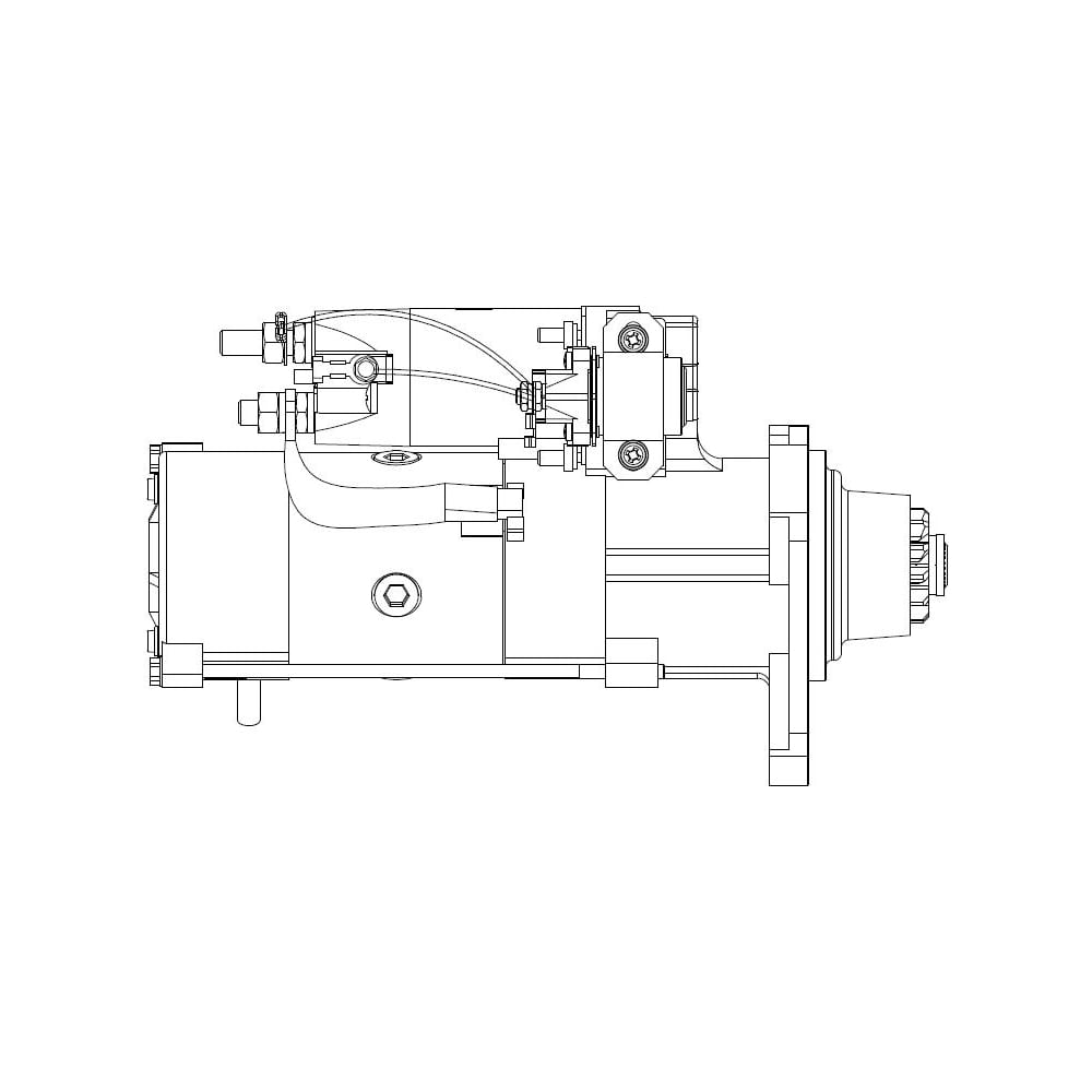 Изображение товара Стартер для Volvo FH D13C460 24В 5,5кВт StartVOLT LSt 1099 надежное устройство