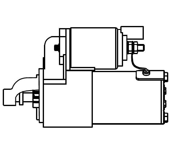 Изображение товара Стартер для автомобилей Hyundai Solaris /Creta /KIA Rio 1.4i/1.6i 0,9кВт StartVOLT LSt 0810