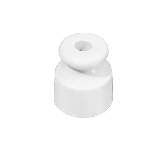 Изображение товара Изолятор ролик  Росдюбель отк/пр белый 100 шт 15-1500