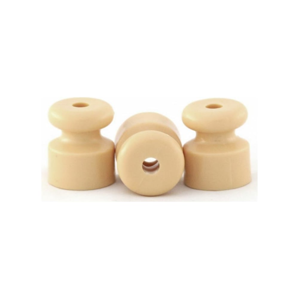 Изображение товара Изолятор ролик Росдюбель сосна 100 шт монтаж внешний пластик