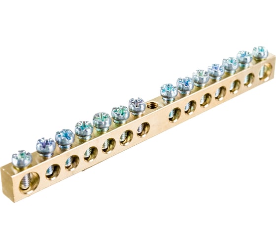 Изображение товара Нулевая шина, 6х9, 14/1 IEK YNN10-14-100