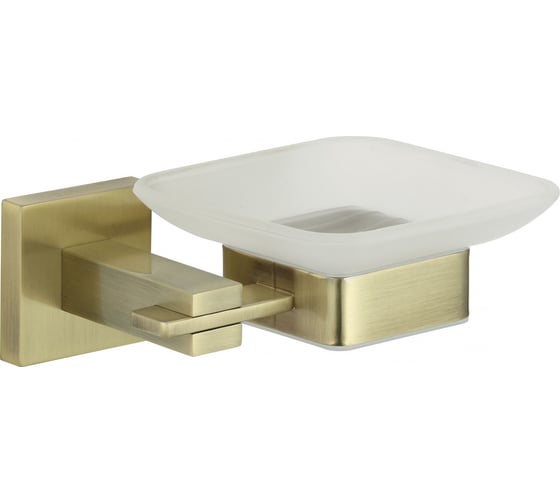 Изображение товара Стеклянная мыльница Savol с настенным держателем S-06559C