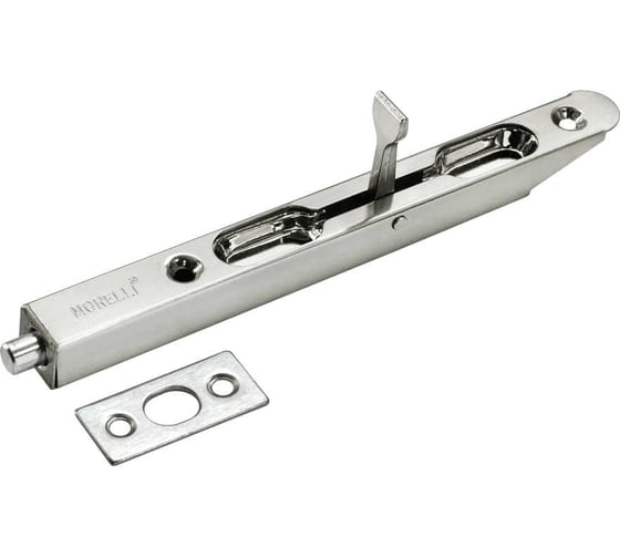 Изображение товара Торцевой скругленный шпингалет MORELLI OL160 SN цвет - никель 9010643