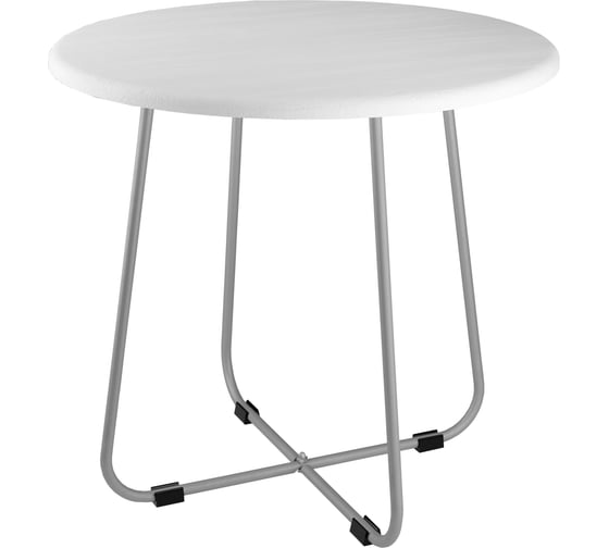 Изображение товара Журнальный стол Мебелик BeautyStyle 14 белый/металлик 8060