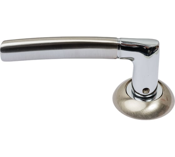 Изображение товара Дверная ручка MORELLI Пиза MH-06 SN/CP белый никель/хром 9010549