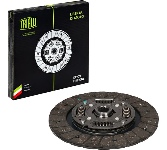 Изображение товара Диск сцепления ведомый для автомобилей Hyundai Solaris /Rio 1.4i/1.6i 5МТ TRIALLI FD 0818