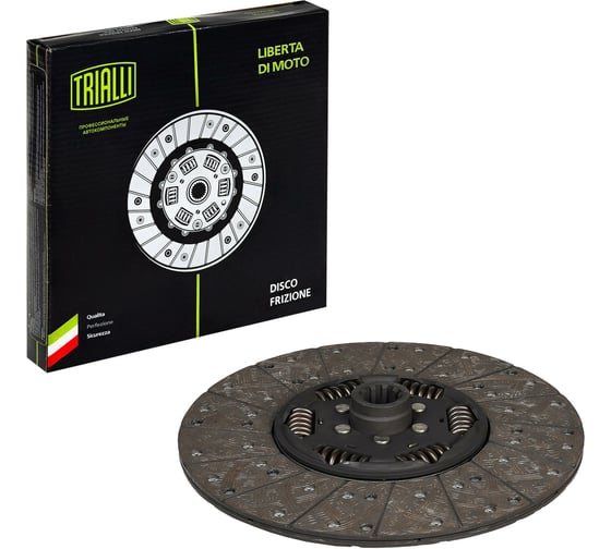 Изображение товара Диск сцепления ведомый для автомобилей МАЗ 4370/ ГАЗ 33106 Валдай TRIALLI FD 1202