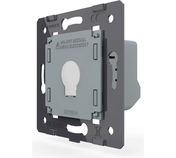 Изображение товара Одноклавишный сенсорный выключатель LIVOLO (механизм) VL-FC1-2G