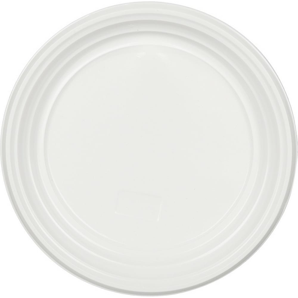 Одноразовая пластиковая тарелка ООО Комус тарелка летающая фрисби алиса 24 5 см полипропилен 007 003