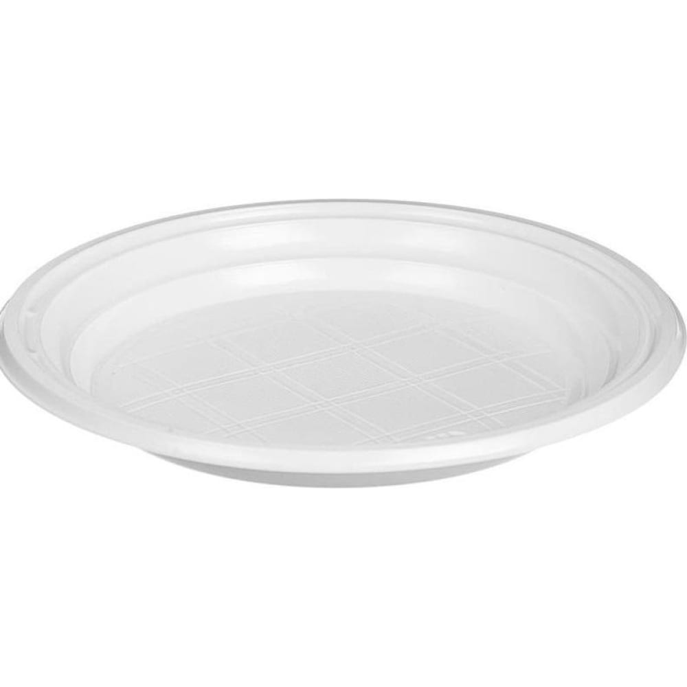Одноразовая пластиковая тарелка ООО Комус одноразовая глубокая биоразлагаемая тарелка ооо комус